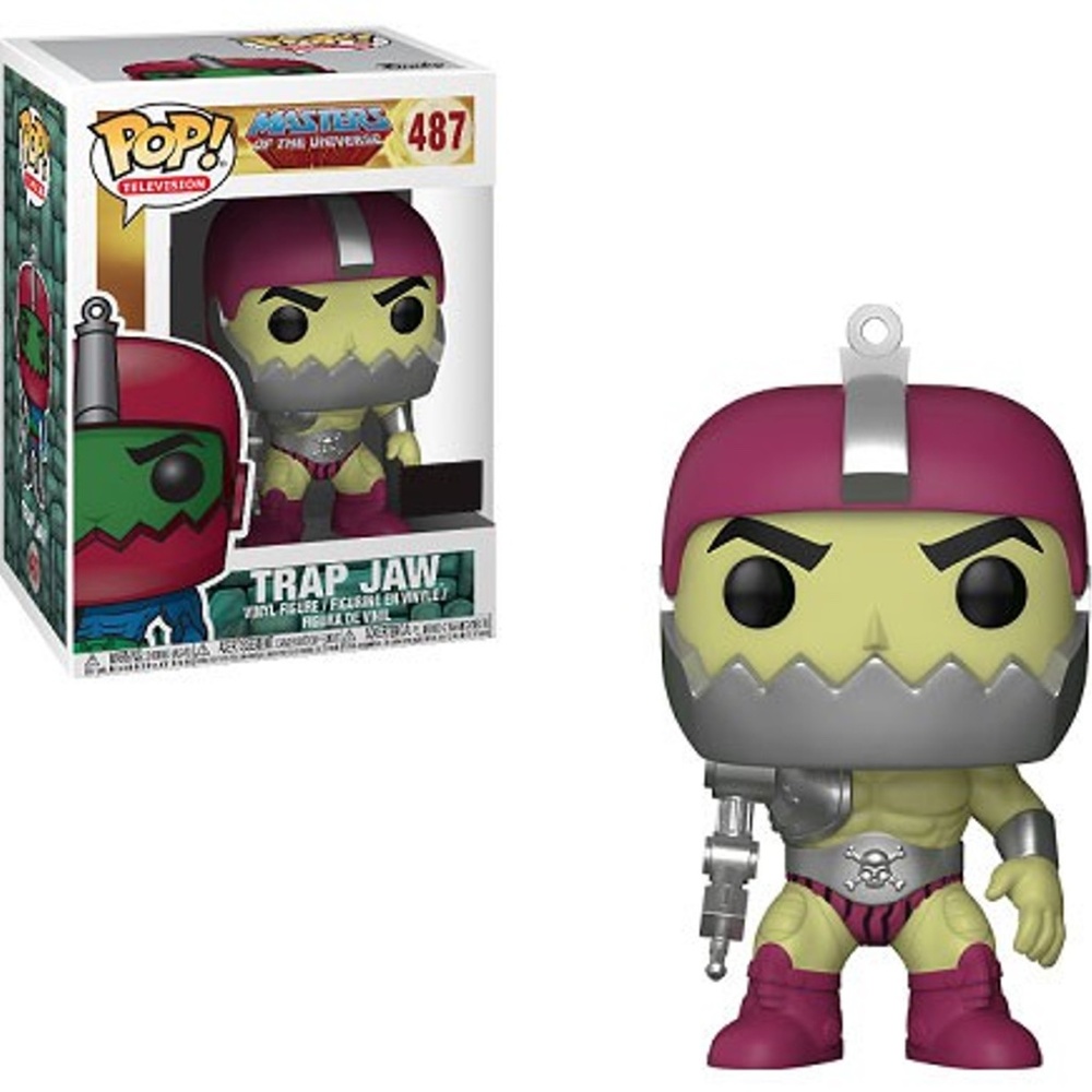 Funko Pop! Masters Of The Universe Trap Jaw #487 FYE Exclusive Vinyl Figure New